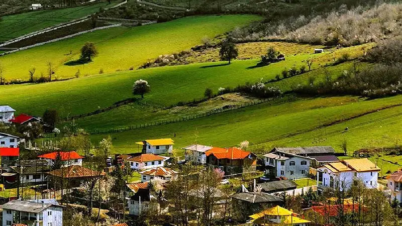 روستای بند پی غربی مقاصد تابستانی ایران