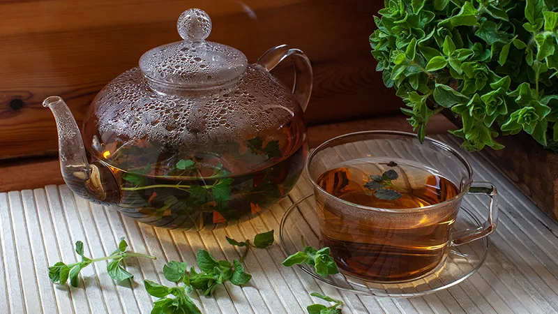 +10 تا از بهترین دمنوش گیاهی درمان سرماخوردگی 5 دمنوش پونه