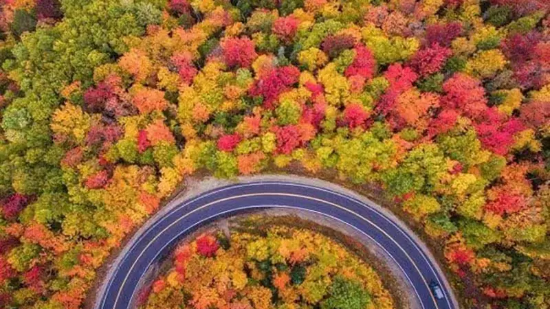 بهترین شهرهای داخلی سفر در پاییز 3 جاده اسالم به خلخال