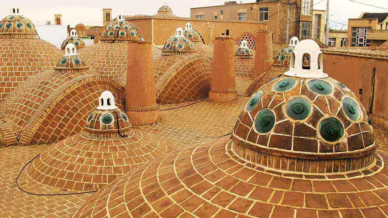 16 تا از بهترین جاهای دیدنی کاشان 12 حمام سلطان امیر احمد کاشان