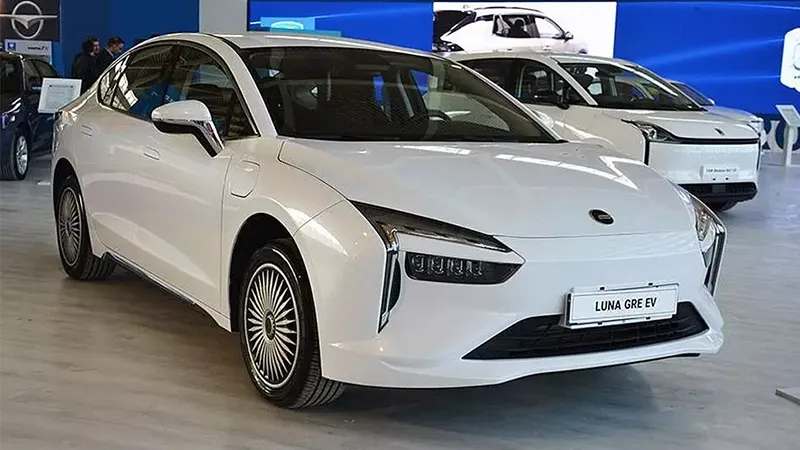 مشخصات کامل خودرو لونا GRE 5 رونمایی لونا در نمایشگاه شهر ایران