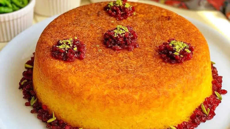 طرز تهیه ته چین مرغ مجلسی و خوشمزه 3 3