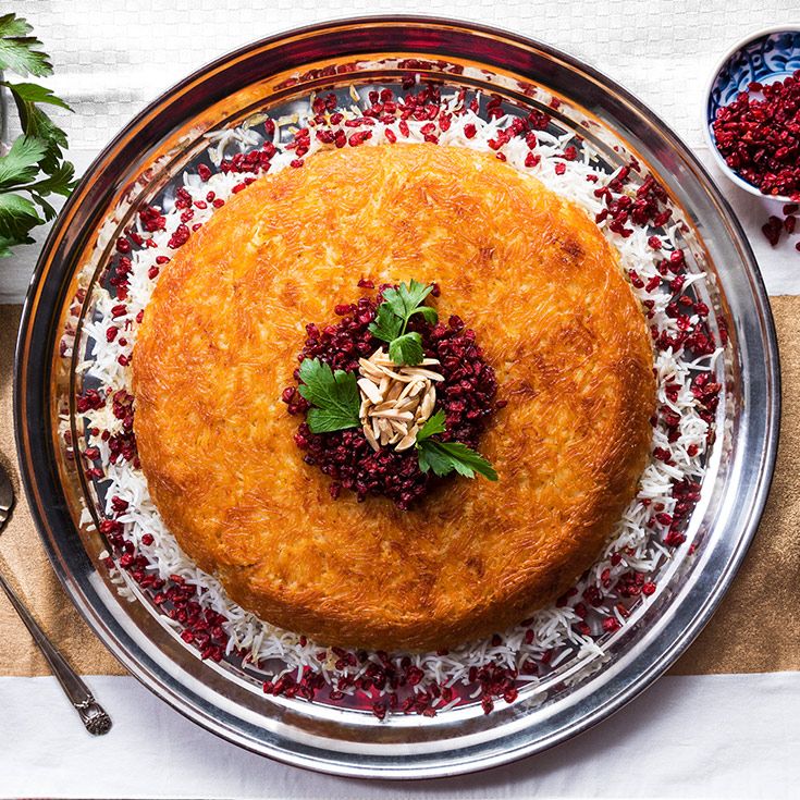 40 مدل تزئین ته چین مرغ 29 3de1b8af481281040139047f77bca8fc