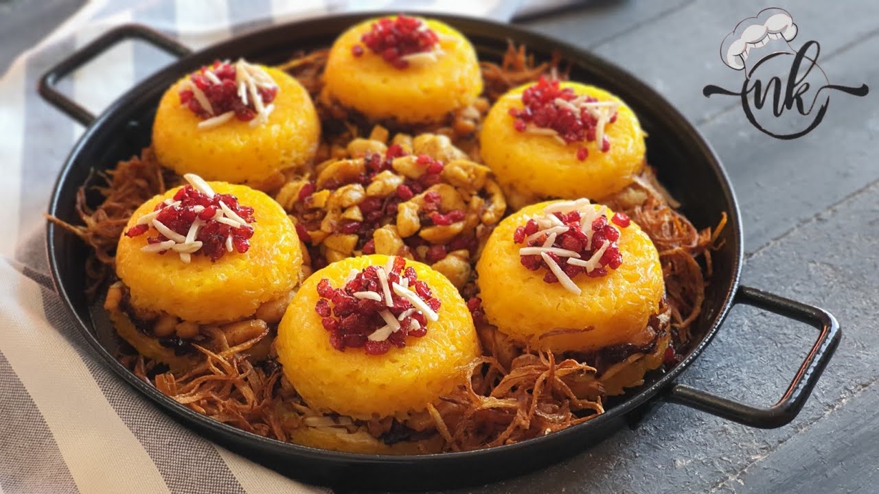 40 مدل تزئین ته چین مرغ 14